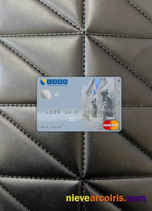 Bosnia and Herzegovina Central bank master card photolook